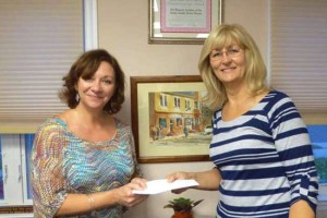 Nutley organization accepts contribution