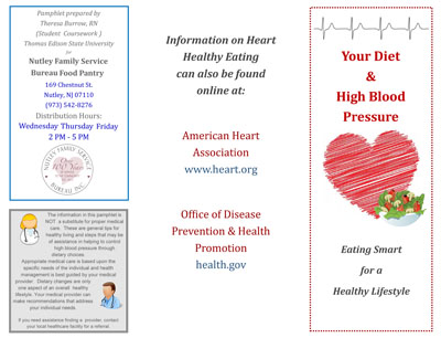 NFSB Healthy Eating Educational Pamphlet