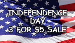 Independence Day 3 for 5 Sale