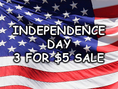 Independence 3 for 5 Sale