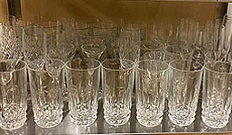 Glassware Sale