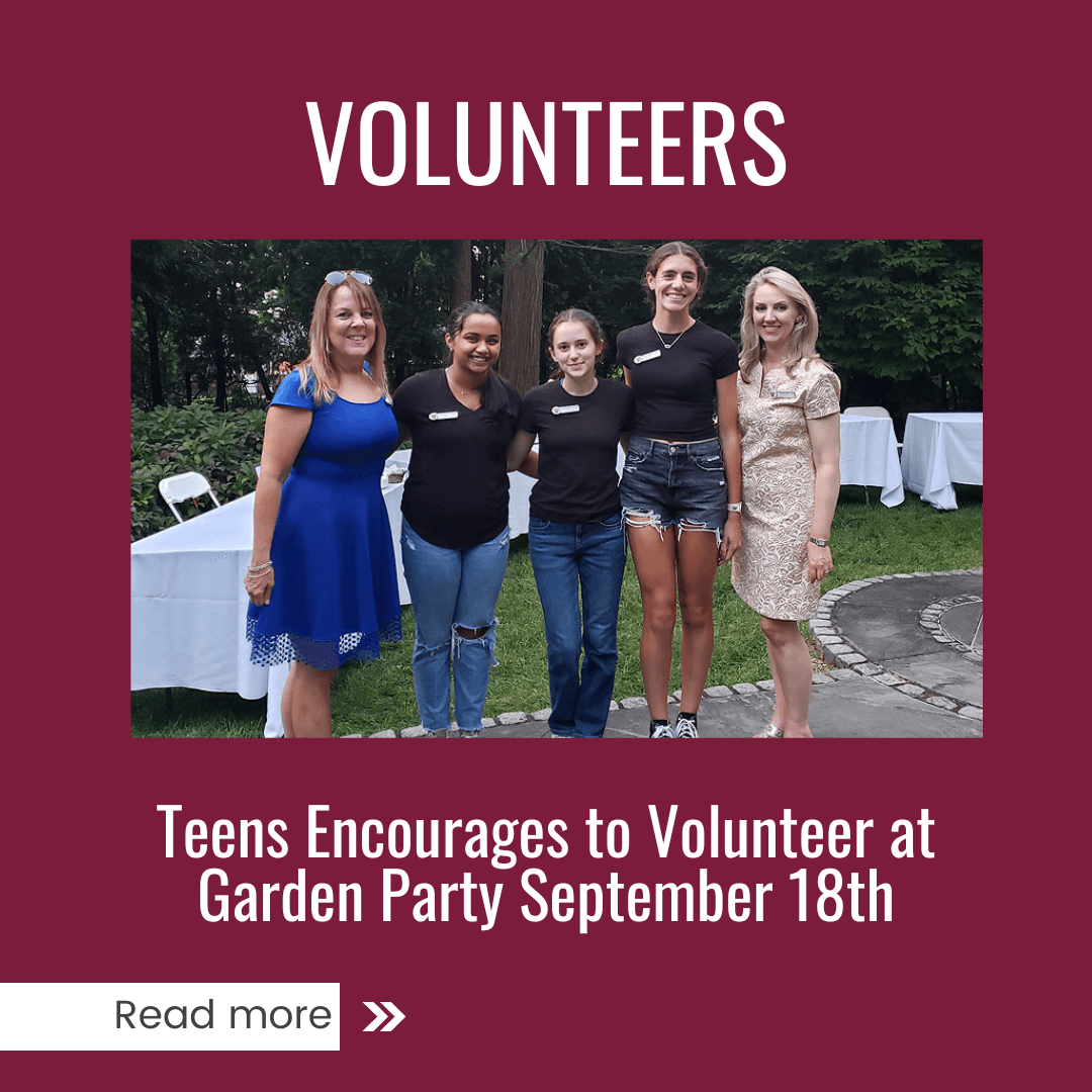 Teens Encouraged to Volunteer at Garden Party on 9/18!