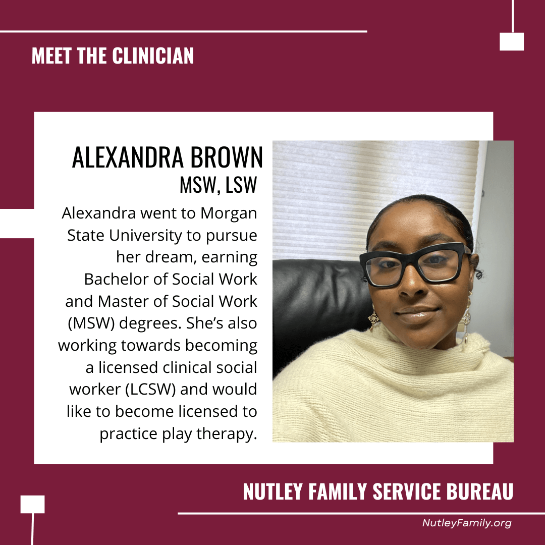 Meet the Counselors: Alexandra Brown, MSW, LSW