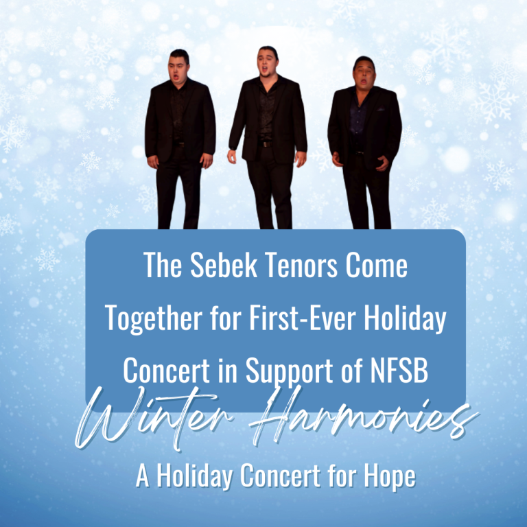 Šebek Tenors Come Together for First-Ever Holiday Concert in Support of NFSB