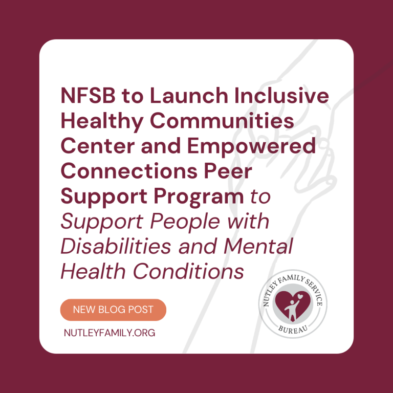 NFSB to Launch Inclusive Healthy Communities Center and Empowered Connections Peer Support Program to Support People with Disabilities and Mental Health Conditions